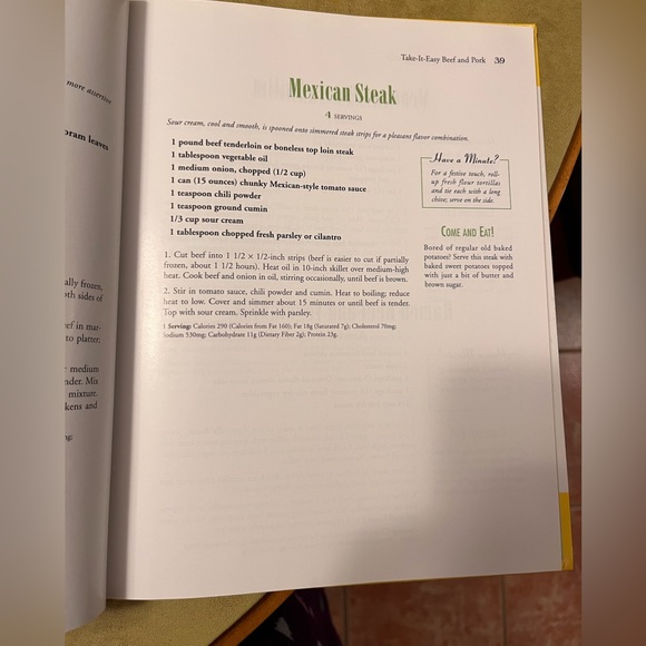 Betty Crocker’s Fast and Flavorful Cookbook - Picture 5 of 5